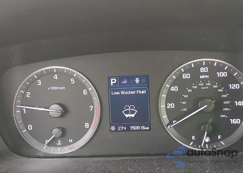 2017 Hyundai Sonata Sport из США, поврежденный, VIN 5NPE34AF6HH546775